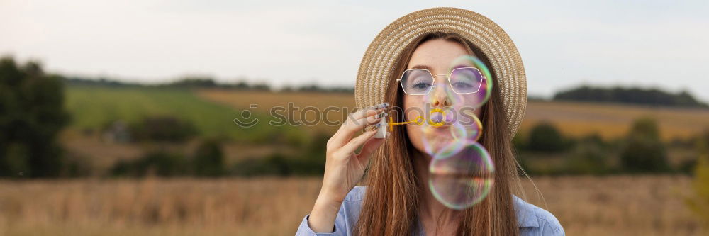 Image, Stock Photo Wind Child II Summer