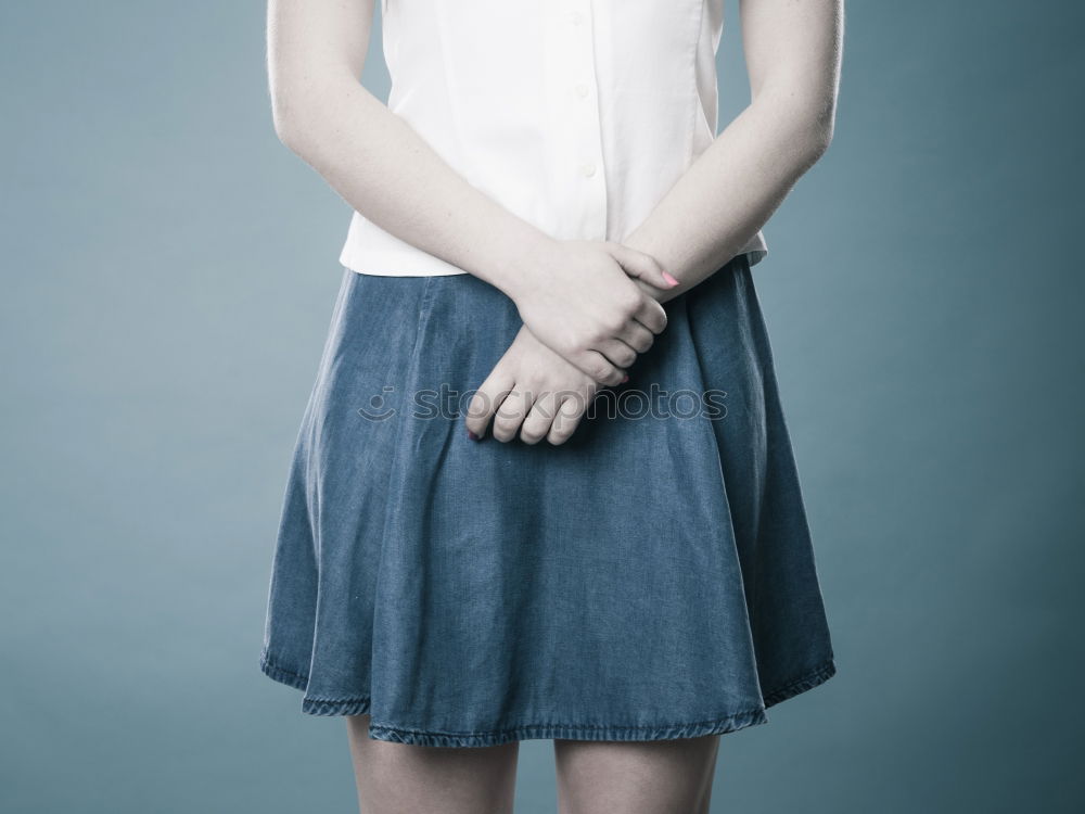 Similar – Image, Stock Photo Close up of a moody female portrait