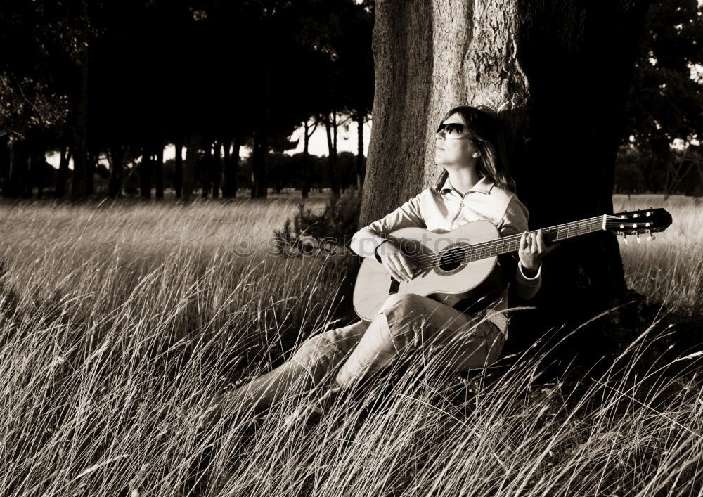 Similar – Image, Stock Photo Kylee with ukulele