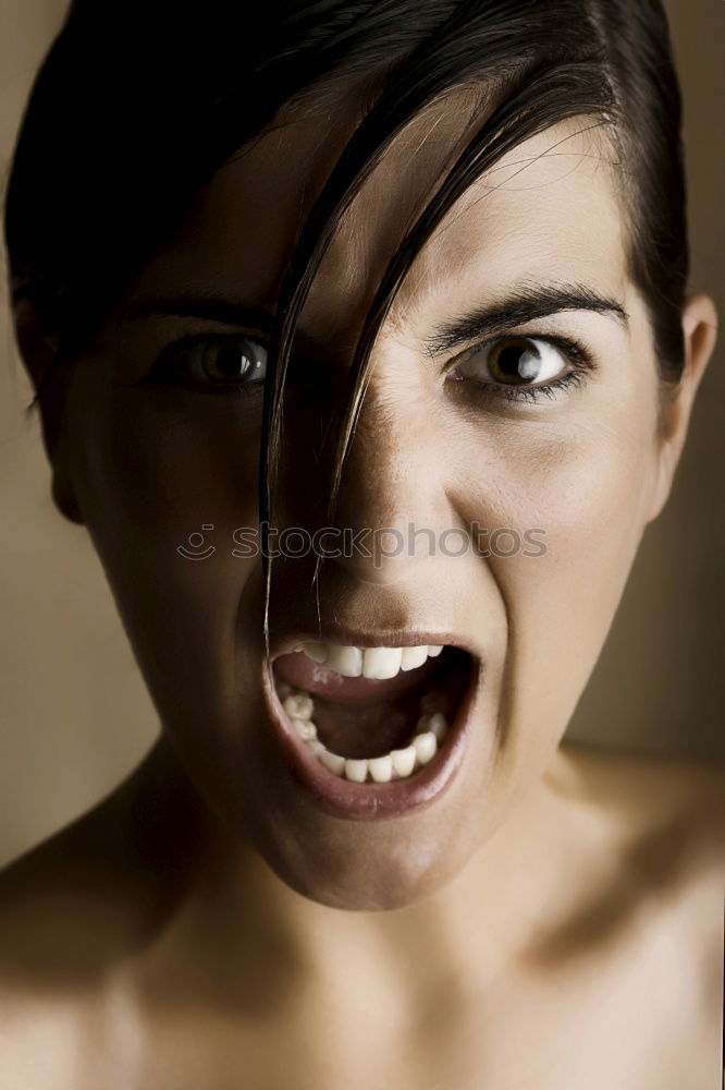 Similar – Image, Stock Photo Tears Face Eyes Hand Glass