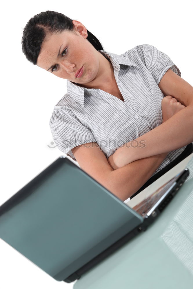 Similar – Young woman with tablet computer or ebook reader