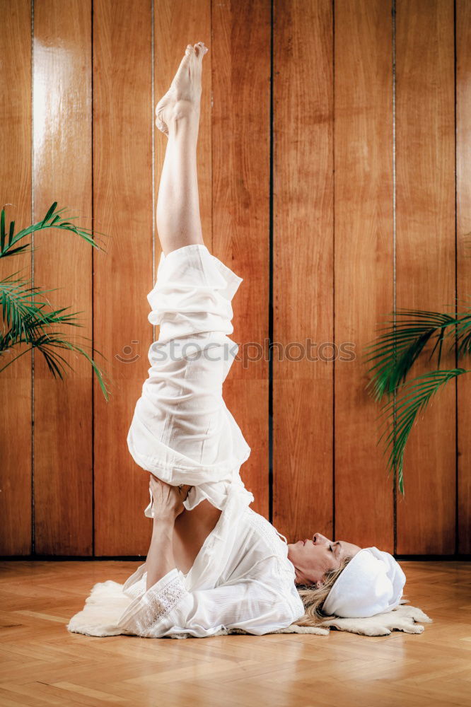 Similar – Young woman dancing in studio