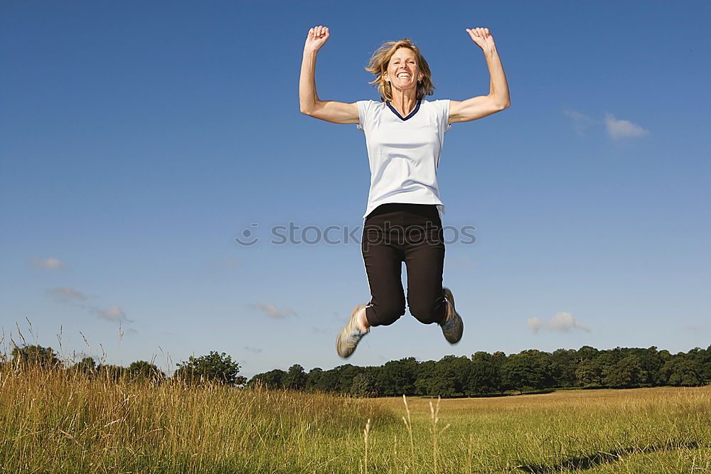 Similar – Foto Bild handstand Handstand Wiese