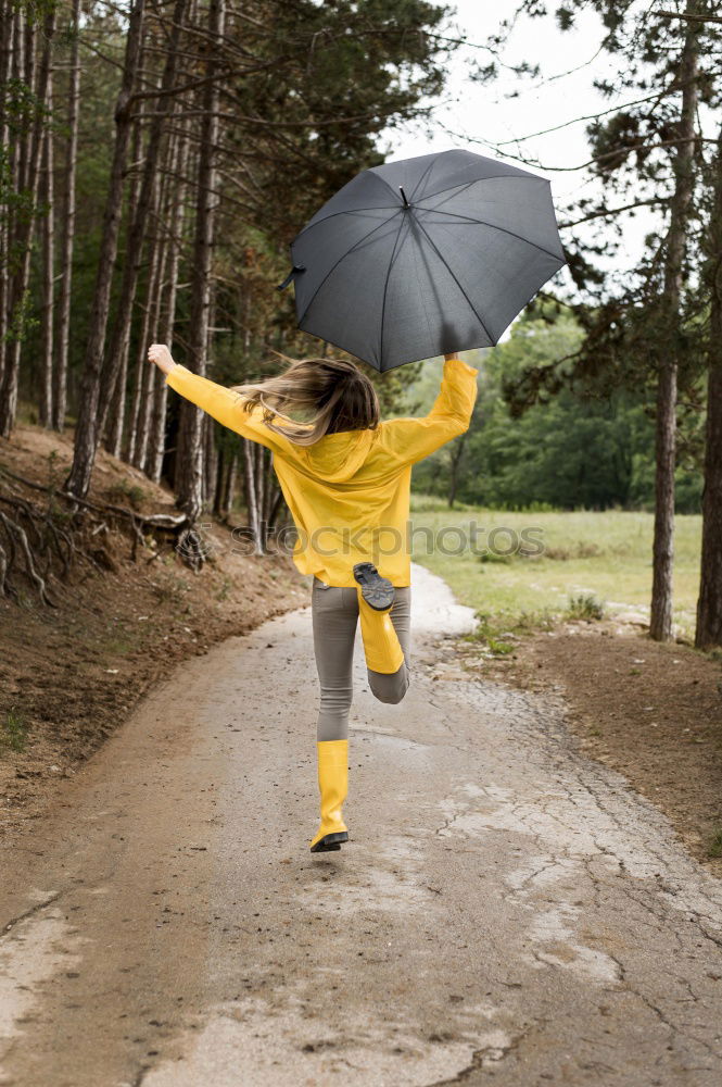 Similar – barefoot Woman Umbrella