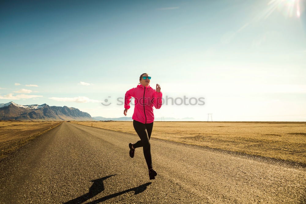 Similar – Cyclist Riding the Bike at Sunset. Sport Concept.