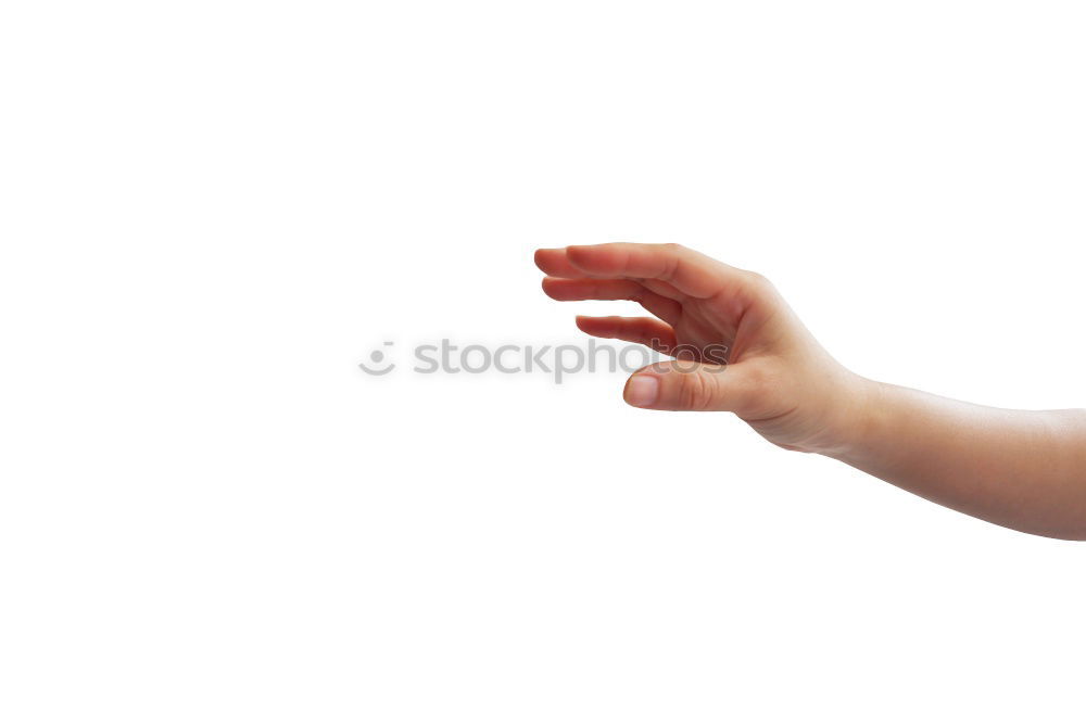 Similar – Image, Stock Photo baby hand Human being Baby