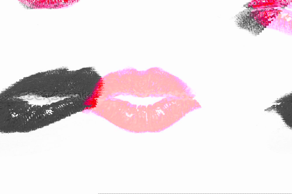 Similar – Foto Bild Hey, read my lips… Mund