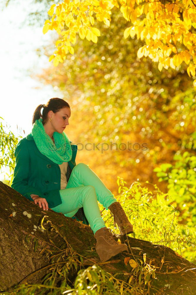 Similar – Image, Stock Photo test seating Young woman