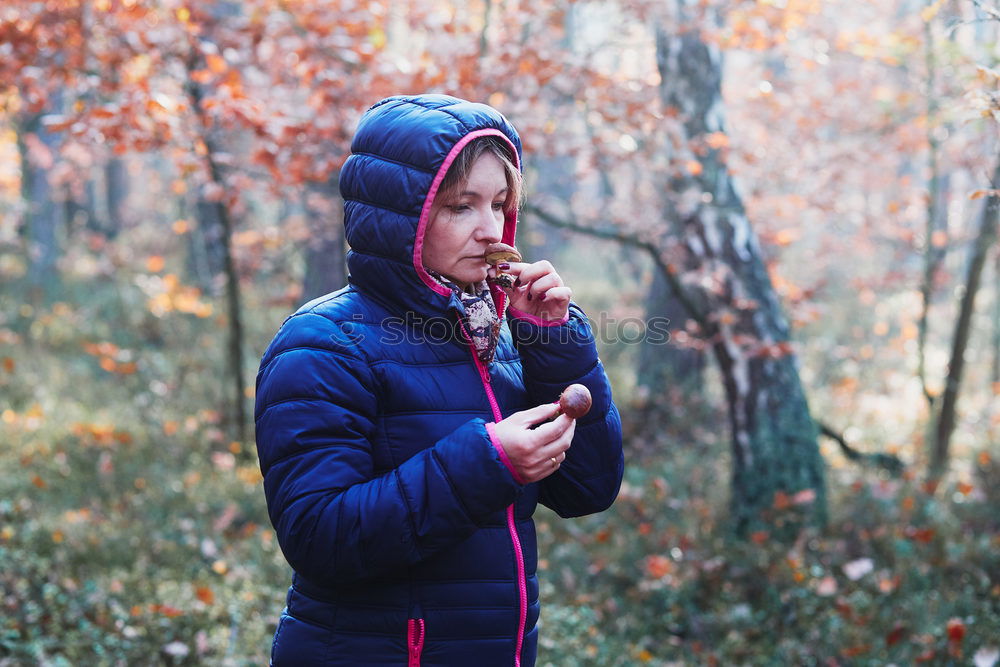 Similar – Young Backpacker enjoying of Nature.