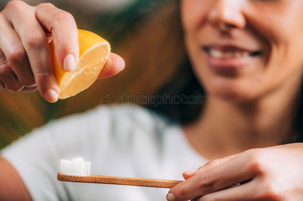 Similar – Crop woman eating sushi