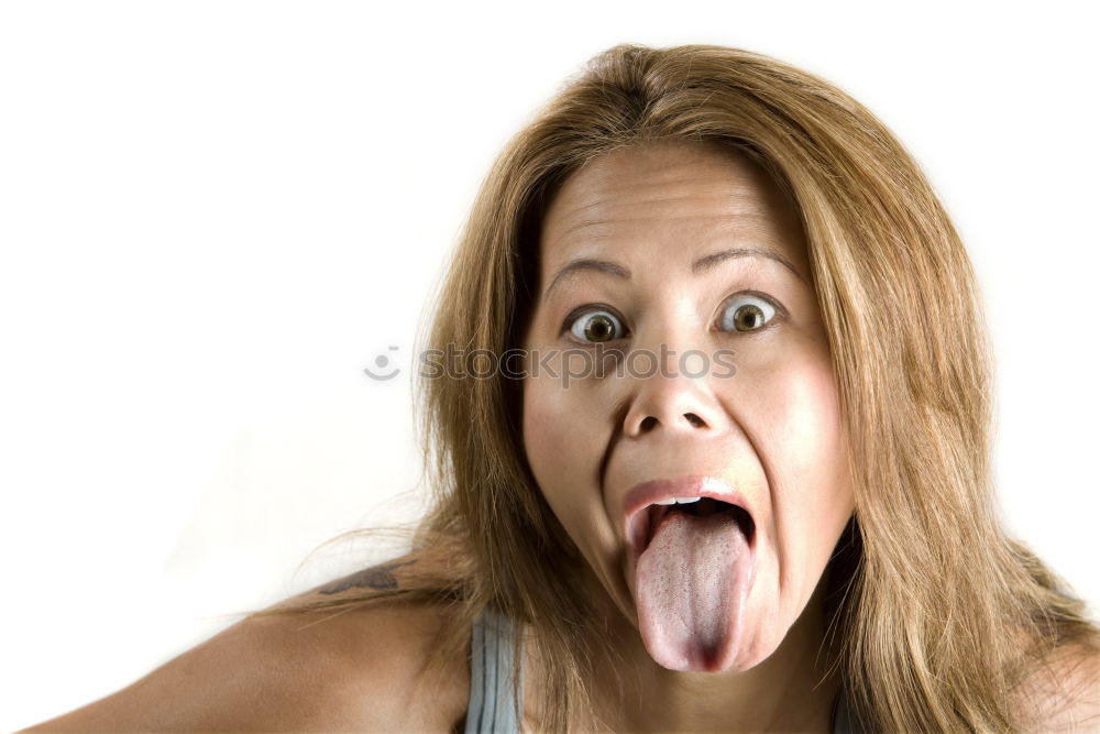 Similar – Image, Stock Photo lick me! Orange Cooking