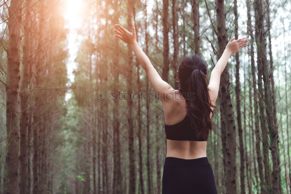 Similar – Image, Stock Photo Man taking shots in jungle