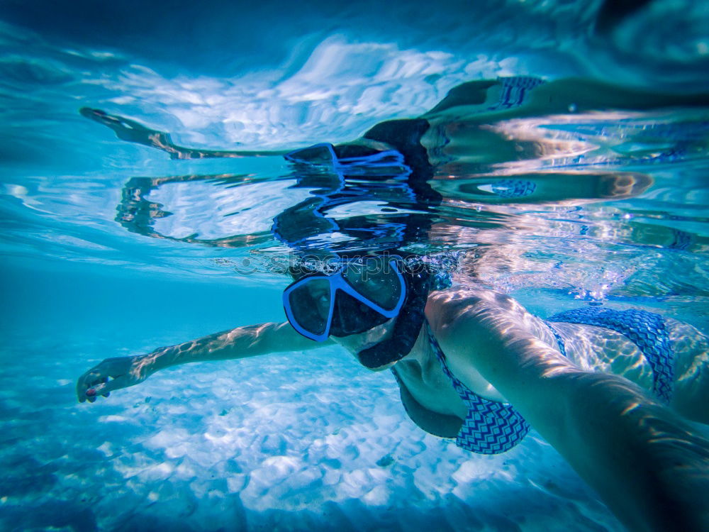 Similar – Image, Stock Photo swimming Croatia Ocean