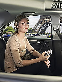 Similar – Image, Stock Photo Young woman in the frontseat of a car