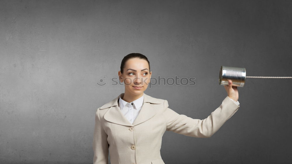 Similar – Image, Stock Photo Woman in whites at modern building