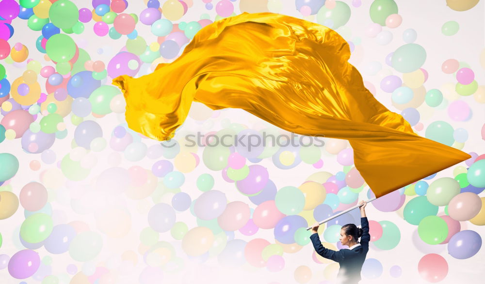 Similar – Image, Stock Photo Golden Rider Human being