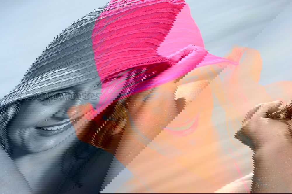 Similar – Foto Bild pink lady II Frau rosa