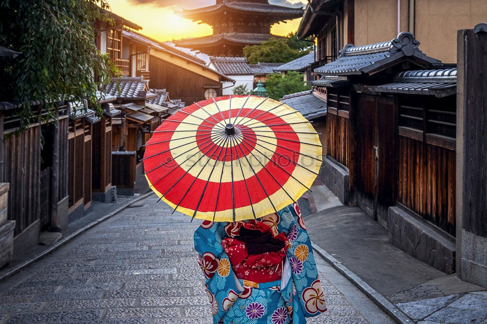 Image, Stock Photo Women in Asian traditional clothes