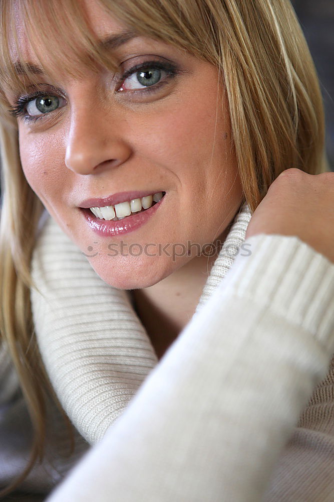 Similar – Image, Stock Photo Full body portrait of a young woman in sneakers sitting on a plank floor