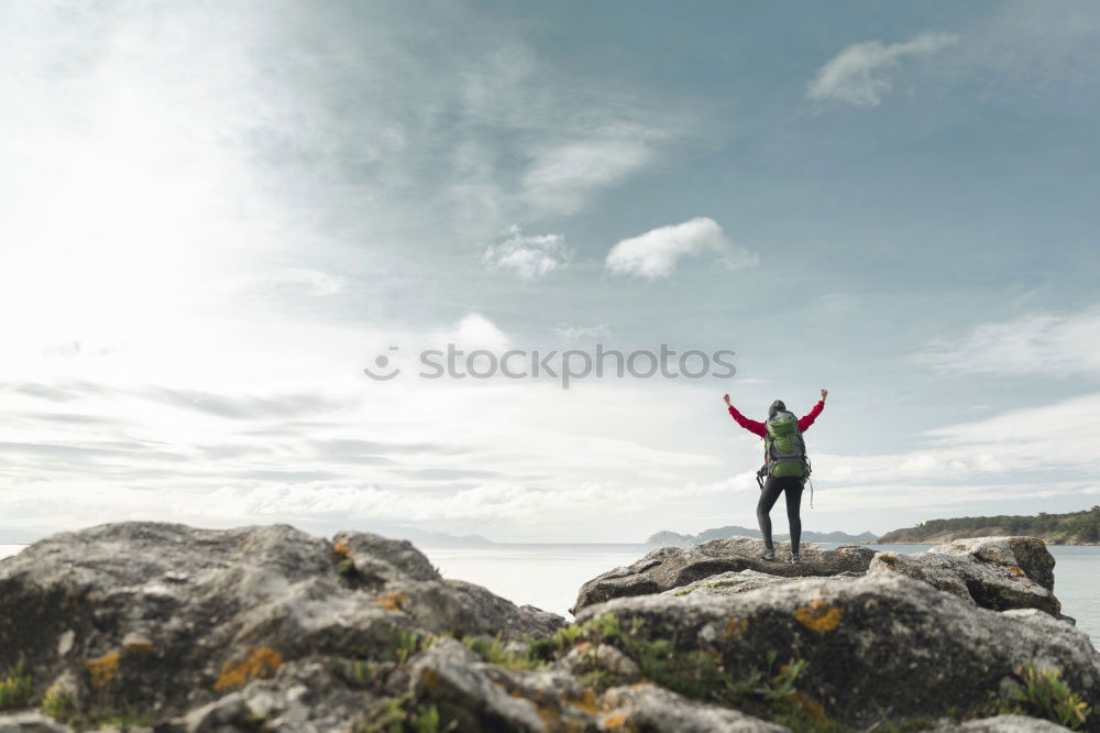 Similar – sitting, smiling, dreaming