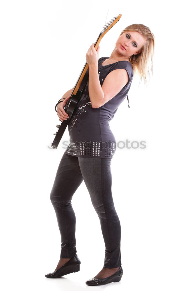 Similar – Attractive young woman with a rifle at the ready aims at her target and has her finger on the trigger