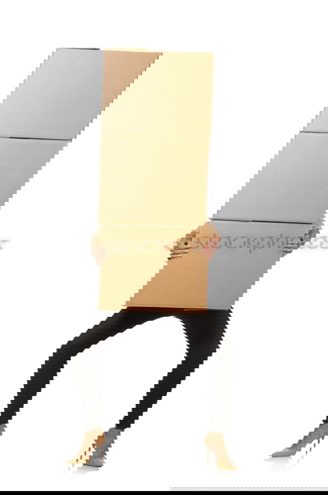 Similar – Image, Stock Photo THE WALKING BAG I
