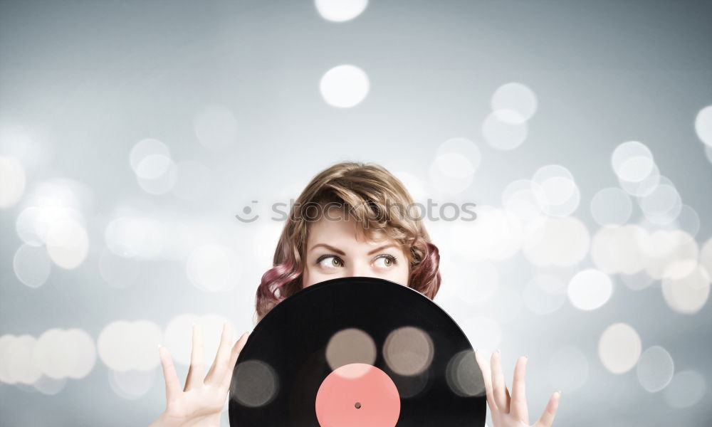 Similar – Image, Stock Photo outdoor photo session with a bass player and his instruments