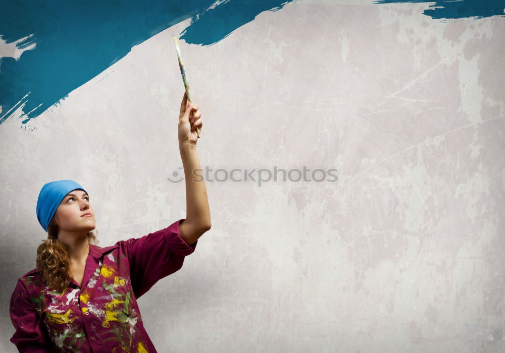 Similar – Image, Stock Photo My Palm Lady Woman