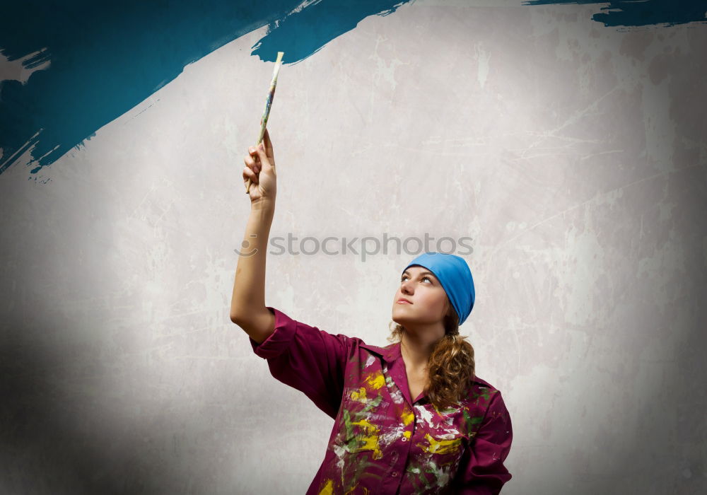 Similar – Image, Stock Photo My Palm Lady Woman