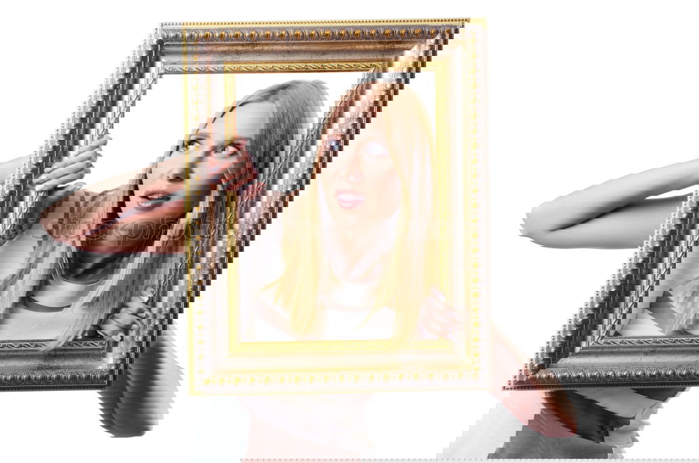Similar – Foto Bild Selbstbild vs. Fremdbild