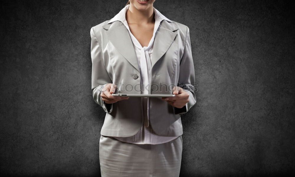 Similar – crossed-armed businesswoman