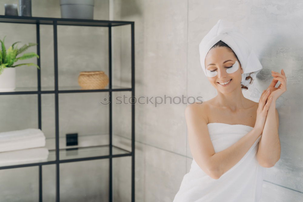 Similar – Image, Stock Photo Woman in work wear in her workshop next to the window