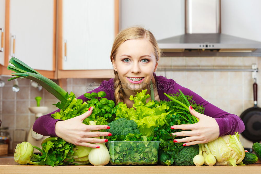 Similar – Image, Stock Photo Love for vegetables