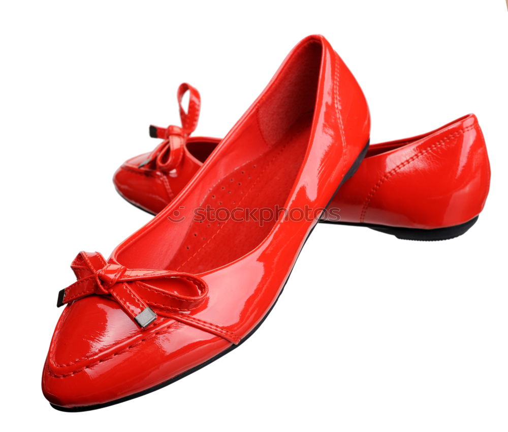 Similar – Oz-Pantoletten Schuhe rot