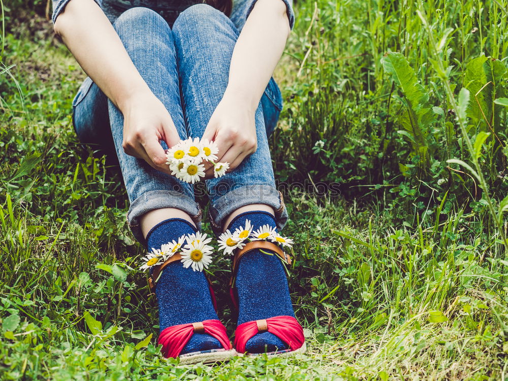 Image, Stock Photo I like nature Well-being