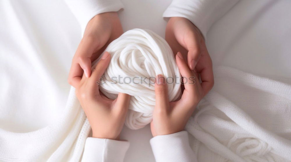 Image, Stock Photo Bridesmaid helping bride for the wedding day