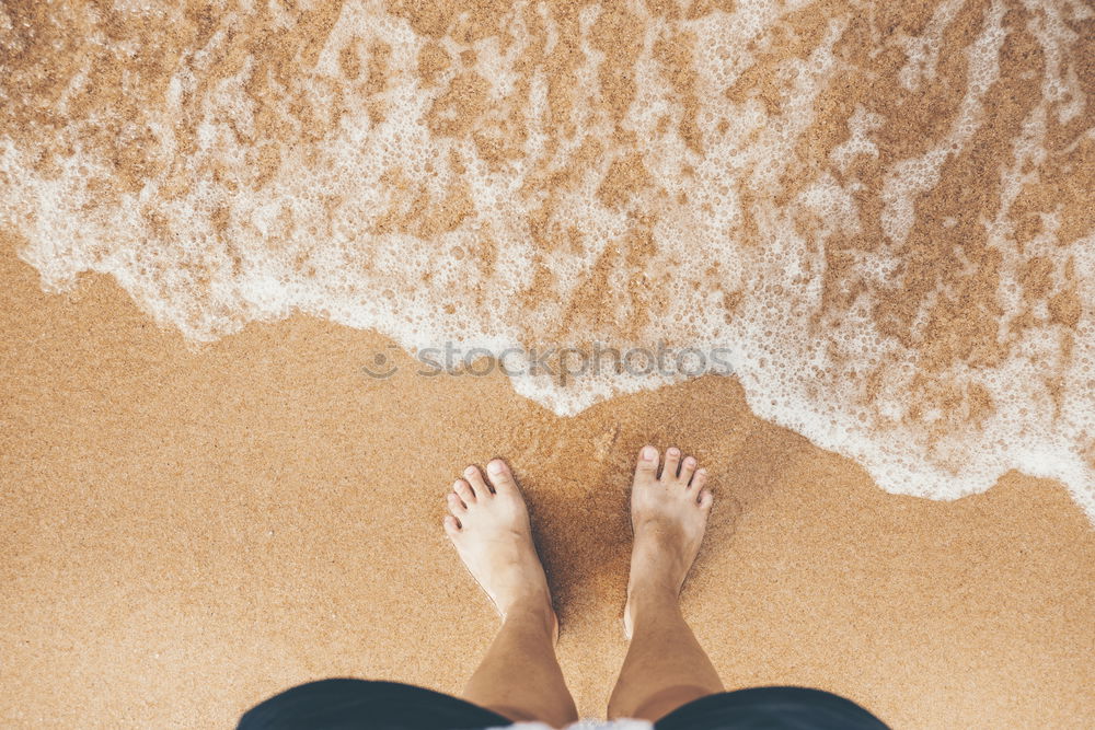 Similar – Image, Stock Photo soft water Human being