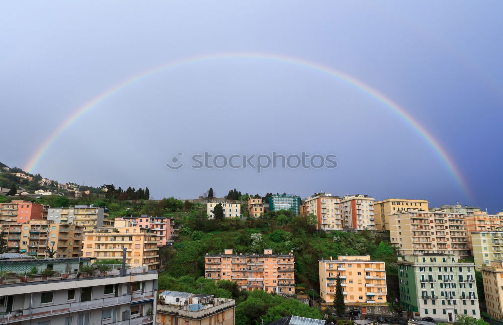 Similar – Image, Stock Photo Genoa Skyline 6