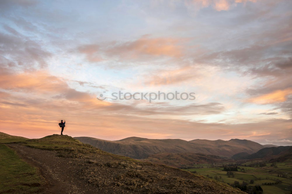 Similar – Image, Stock Photo Walking weather VII