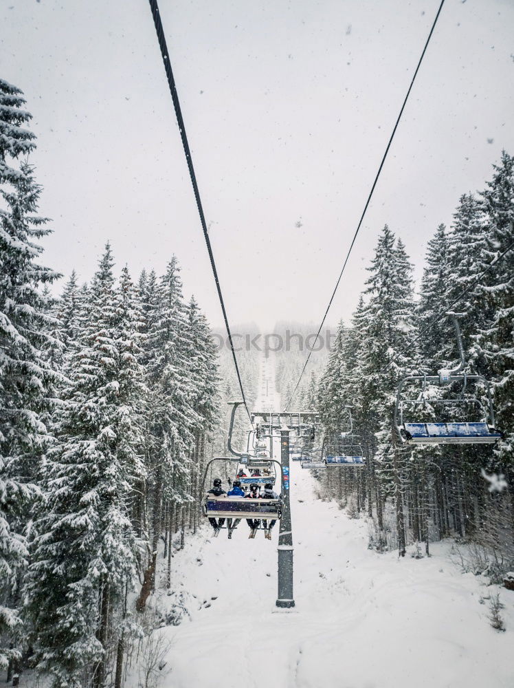 Similar – wonderfull winter day on the Zugspitze