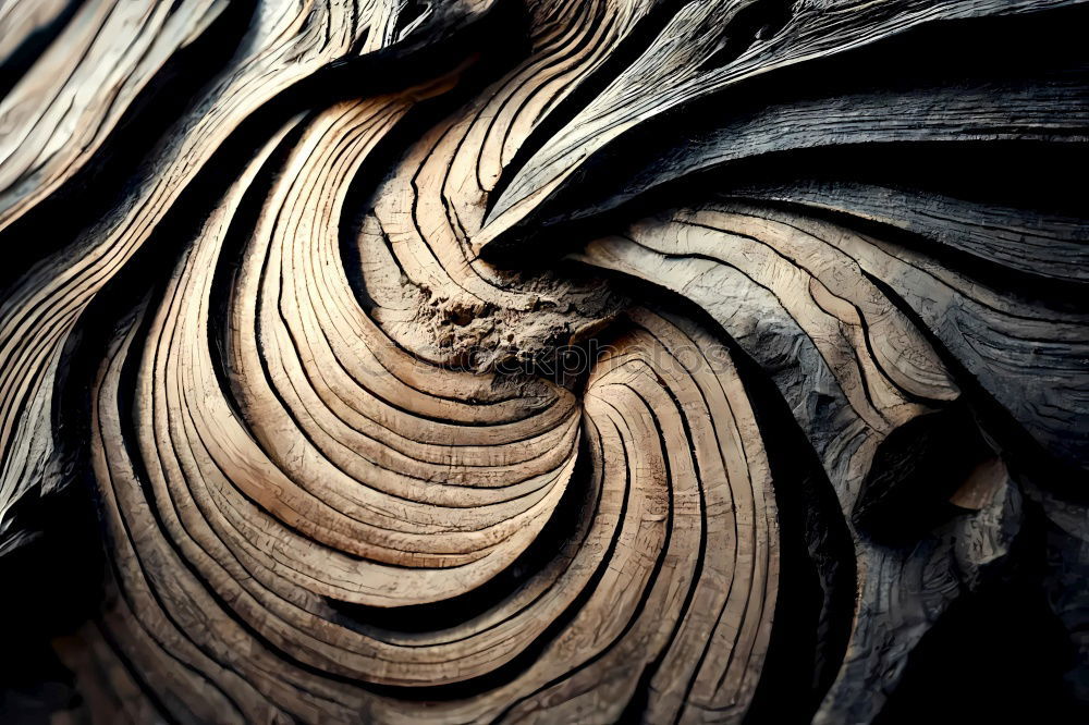 Similar – Holz vor der Hütte braun