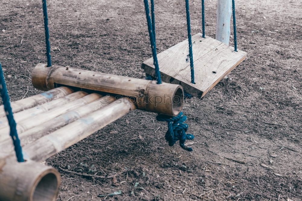 Similar – Image, Stock Photo Solitude II Park Swing