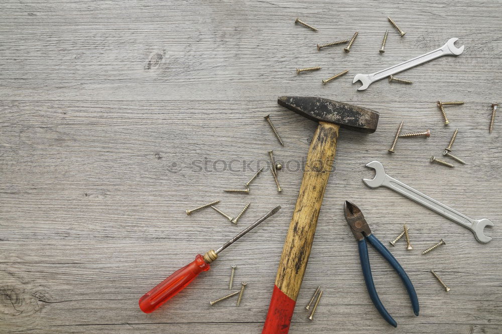 Similar – Old tool on a workbench