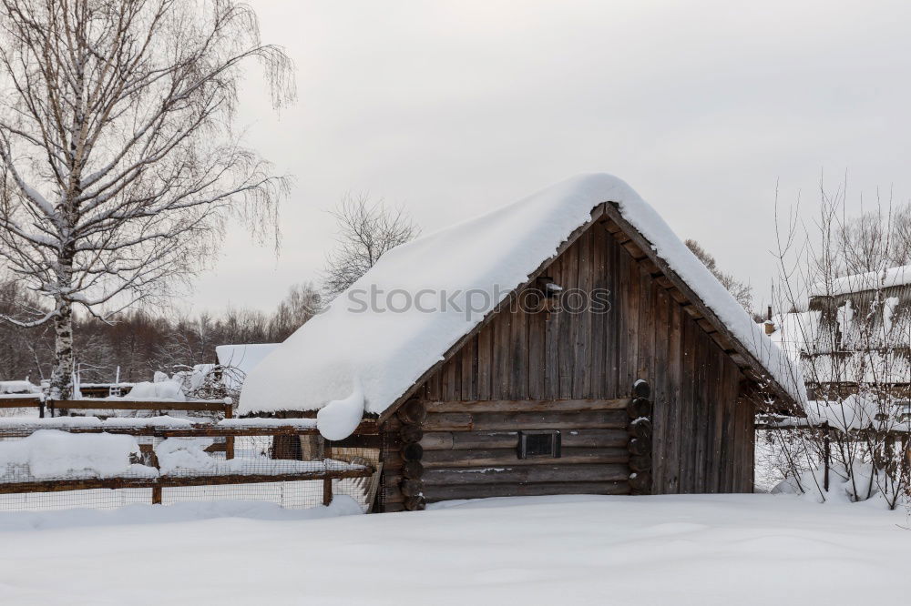 Similar – Haßleben Himmel Winter