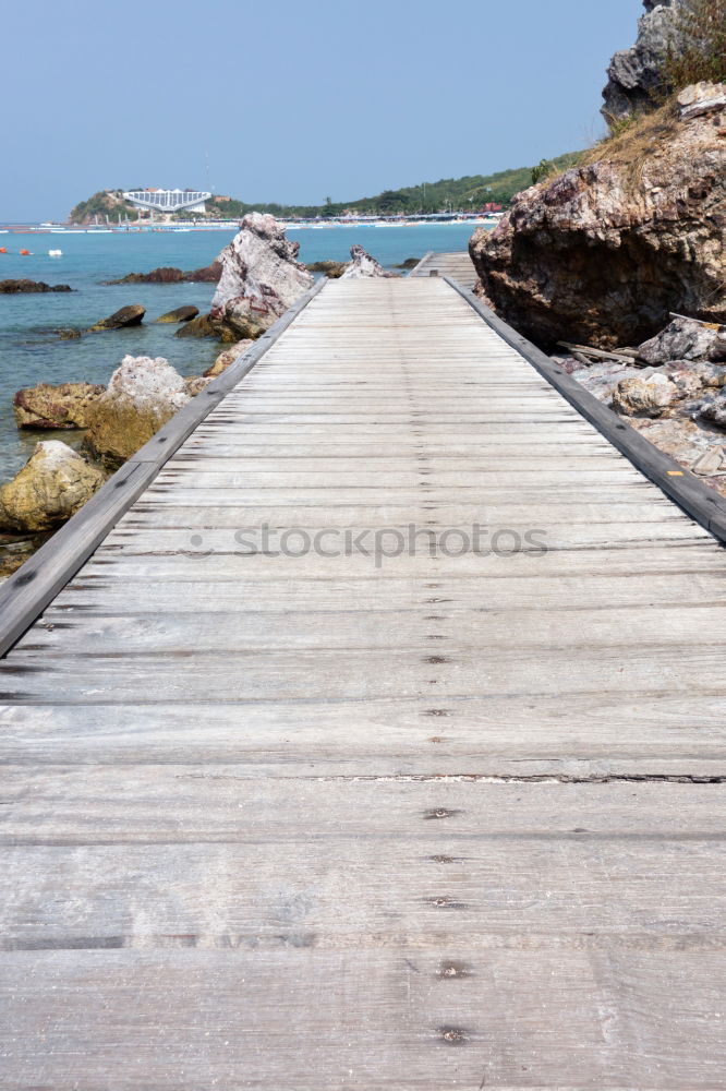 Image, Stock Photo Bridge to Cameo Island