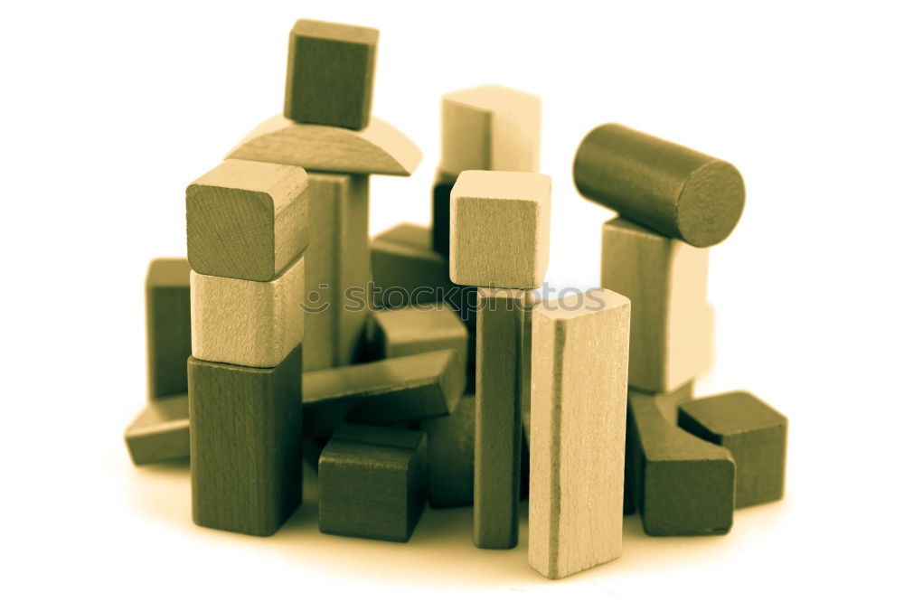 Similar – Image, Stock Photo Wooden figurines. Eiffel Tower, houses. Play