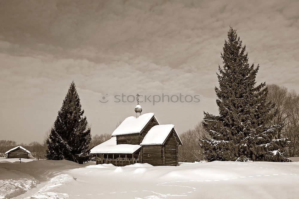 Similar – winter hut