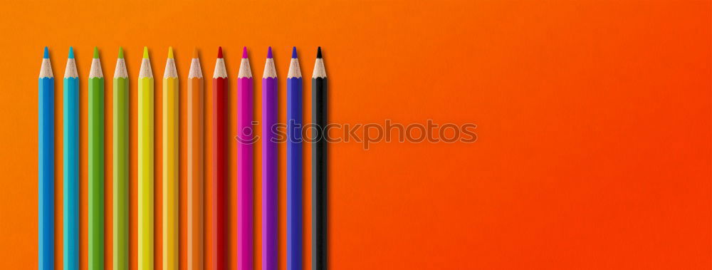 Similar – Image, Stock Photo Coloured pencils to draw and paint with … | sure instinct