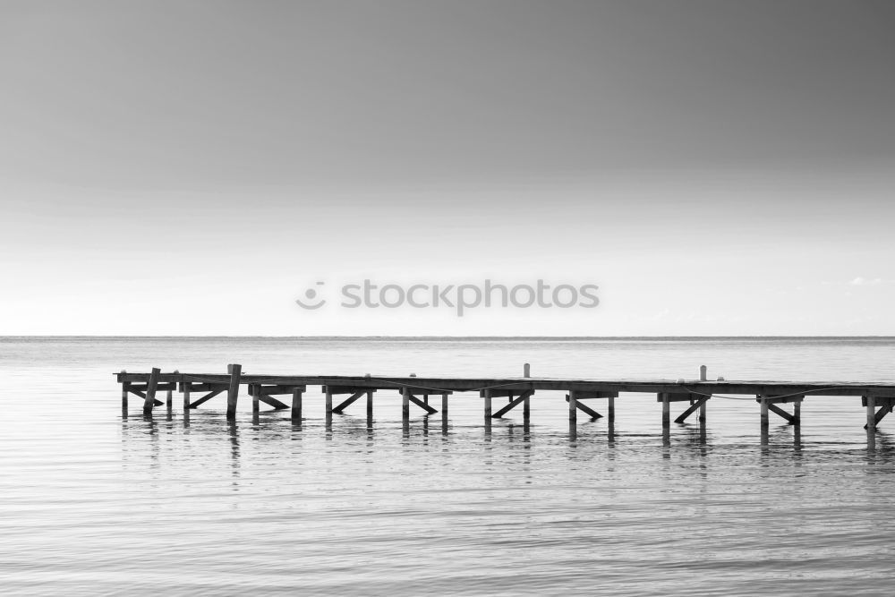 Similar – Foto Bild silence II Holz ruhig Steg
