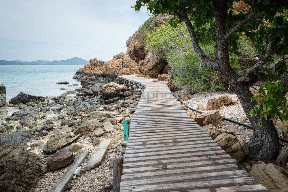 Similar – Image, Stock Photo Bridge to Cameo Island